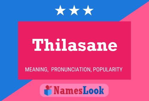 Poster del nome Thilasane