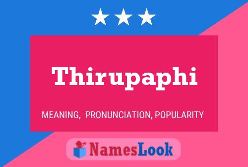 Poster del nome Thirupaphi