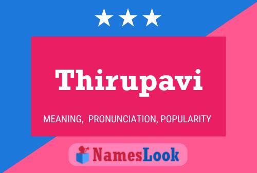 Poster del nome Thirupavi