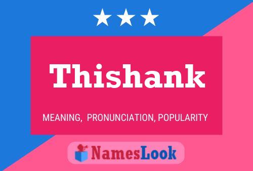 Poster del nome Thishank