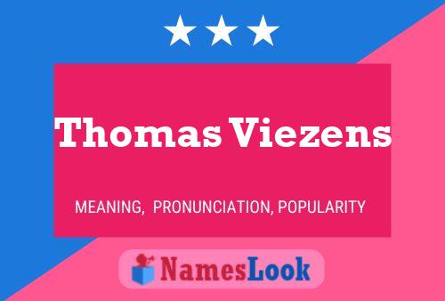 Poster del nome Thomas Viezens