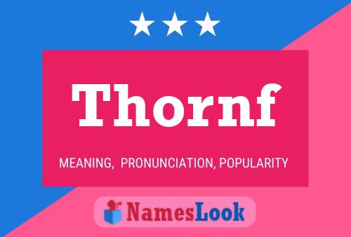 Poster del nome Thornf