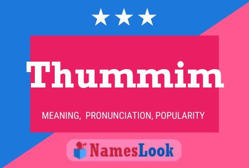 Poster del nome Thummim