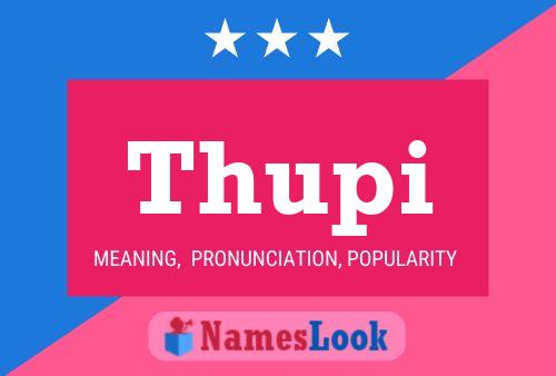 Poster del nome Thupi