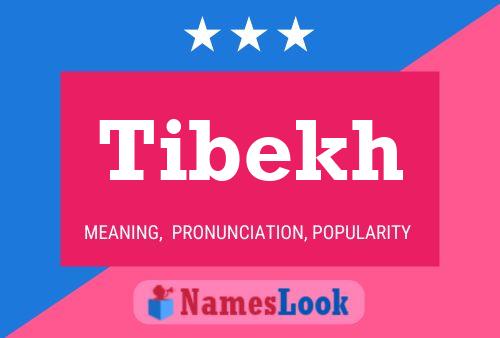 Poster del nome Tibekh