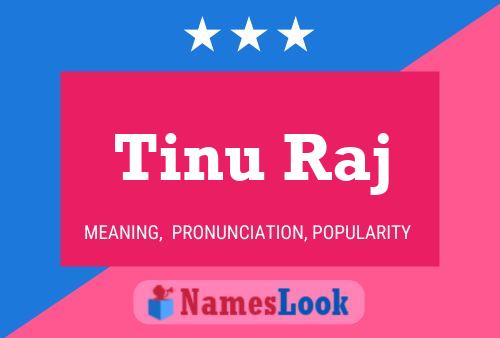 Poster del nome Tinu Raj