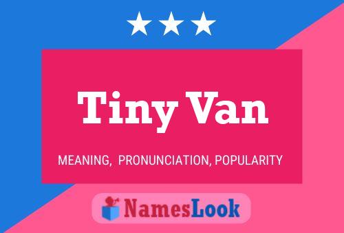 Poster del nome Tiny Van