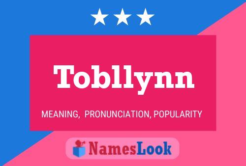 Poster del nome Tobllynn