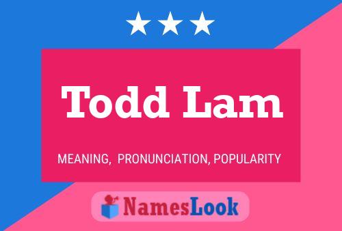 Poster del nome Todd Lam