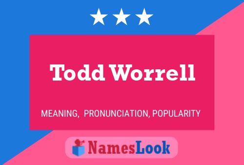 Poster del nome Todd Worrell