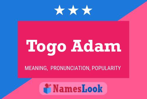 Poster del nome Togo Adam