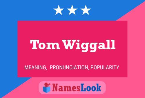 Poster del nome Tom Wiggall