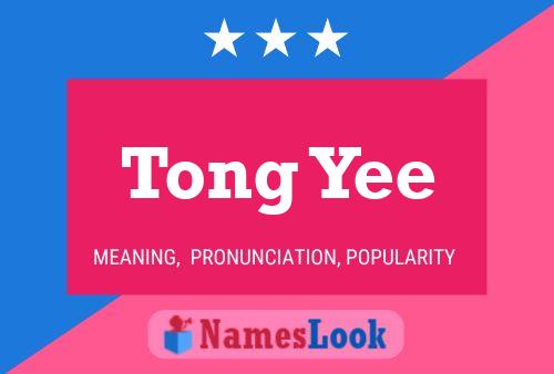 Poster del nome Tong Yee