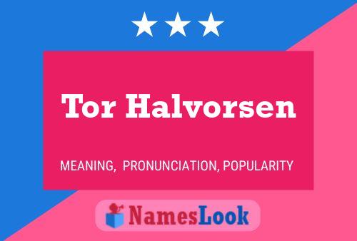 Poster del nome Tor Halvorsen