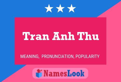 Poster del nome Tran Anh Thu