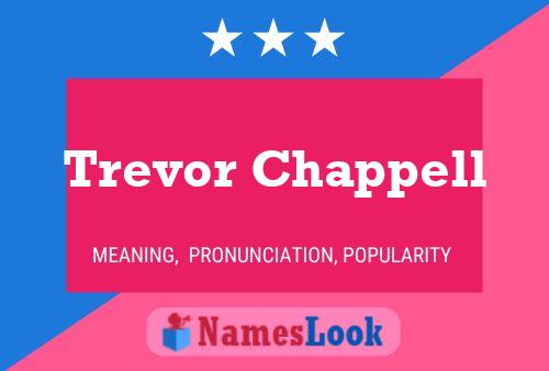 Poster del nome Trevor Chappell