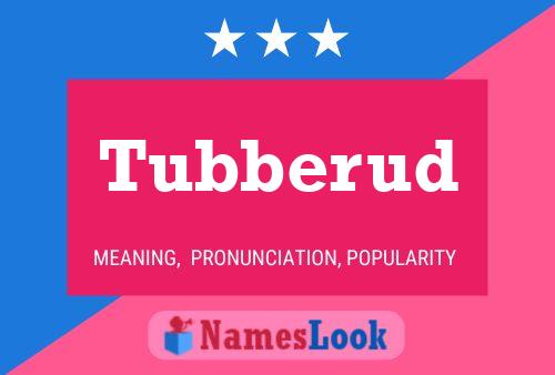 Poster del nome Tubberud