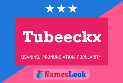 Poster del nome Tubeeckx