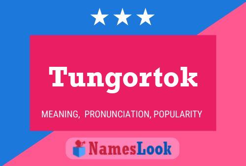 Poster del nome Tungortok