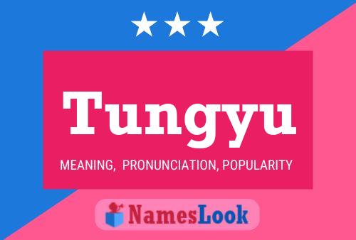 Poster del nome Tungyu