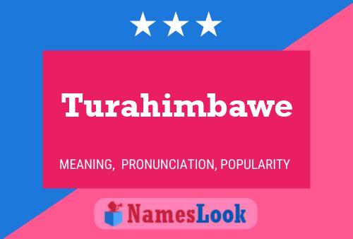 Poster del nome Turahimbawe