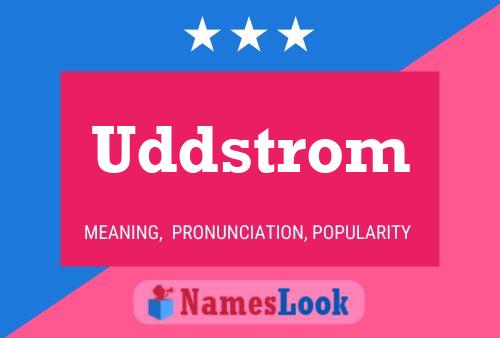 Poster del nome Uddstrom