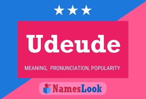 Poster del nome Udeude