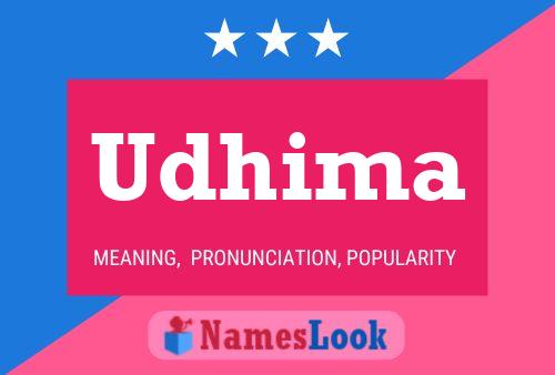 Poster del nome Udhima