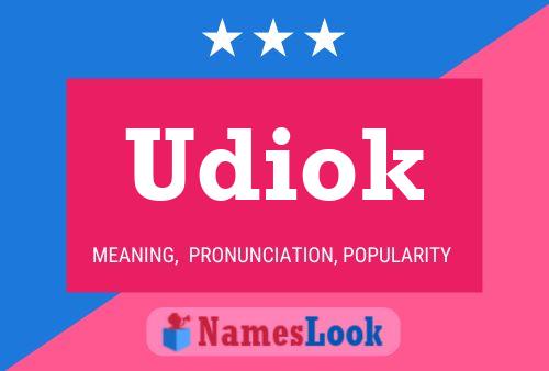 Poster del nome Udiok