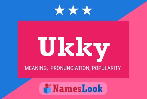 Poster del nome Ukky