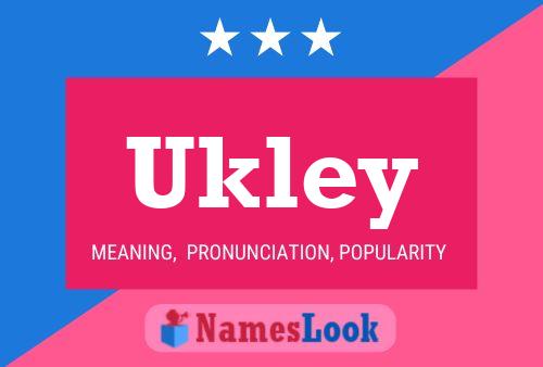 Poster del nome Ukley