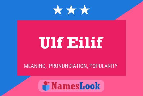 Poster del nome Ulf Eilif