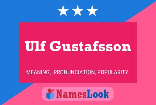 Poster del nome Ulf Gustafsson