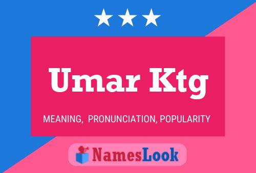 Poster del nome Umar Ktg