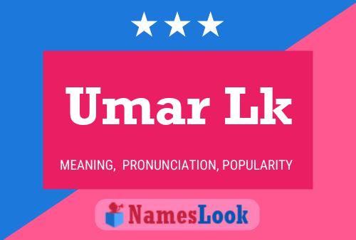 Poster del nome Umar Lk