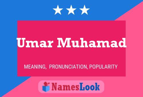 Poster del nome Umar Muhamad