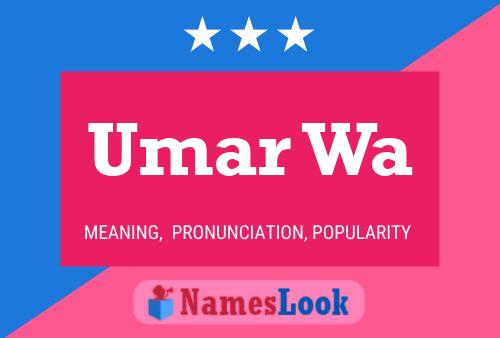 Poster del nome Umar Wa