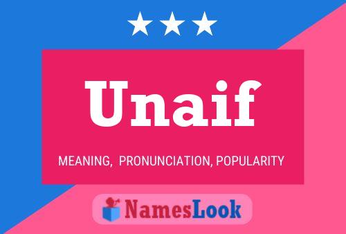 Poster del nome Unaif