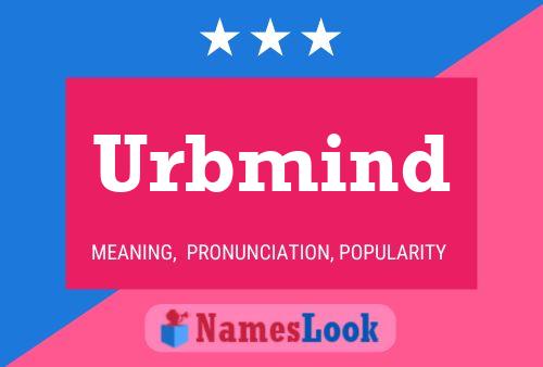 Poster del nome Urbmind