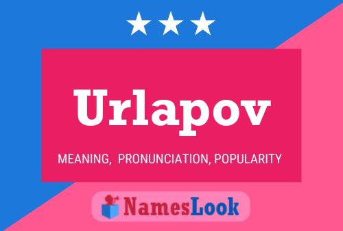 Poster del nome Urlapov