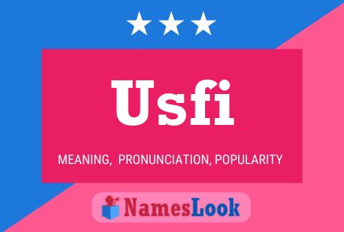 Poster del nome Usfi