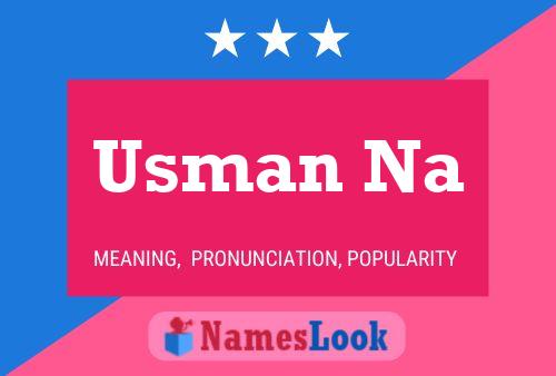 Poster del nome Usman Na