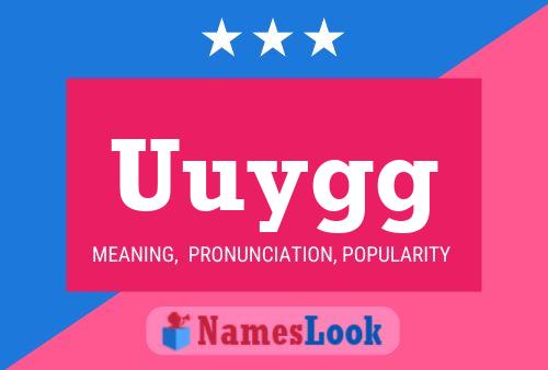 Poster del nome Uuygg