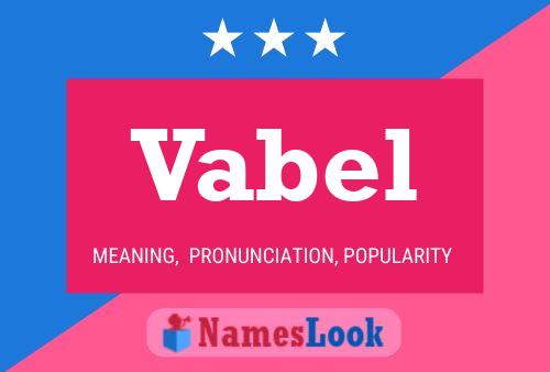 Poster del nome Vabel