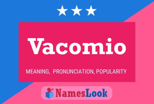 Poster del nome Vacomio