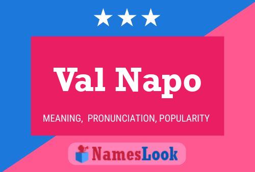 Poster del nome Val Napo