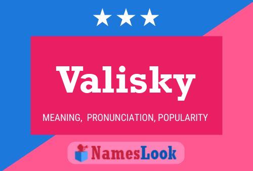 Poster del nome Valisky