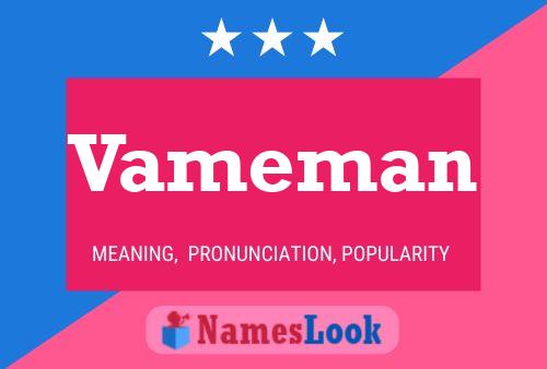 Poster del nome Vameman