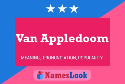 Poster del nome Van Appledoom