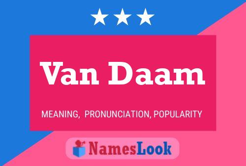 Poster del nome Van Daam